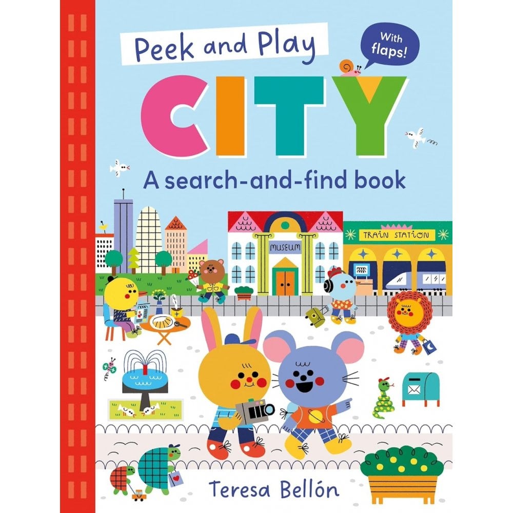 PEEK + PLAY CITY - BOARD BOOK (2 YEARS+)