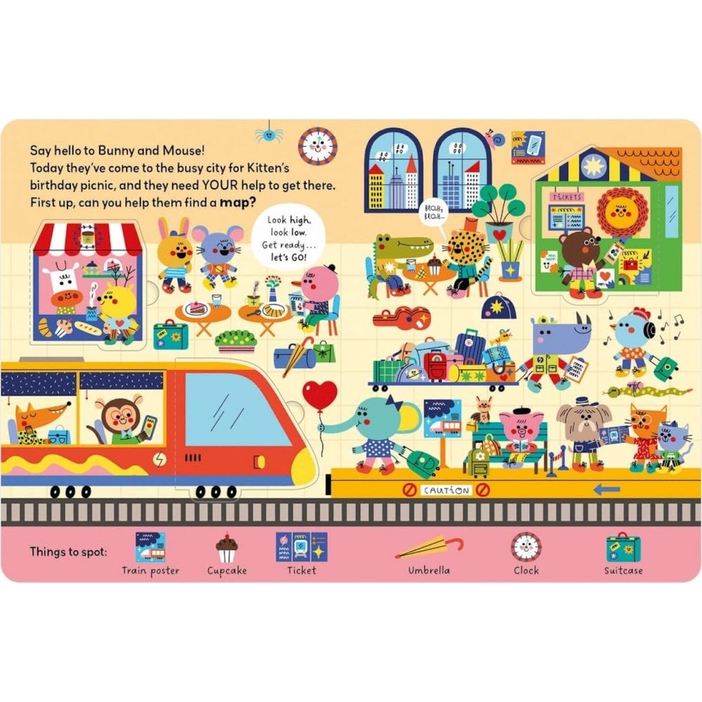 PEEK + PLAY CITY - BOARD BOOK (2 YEARS+)