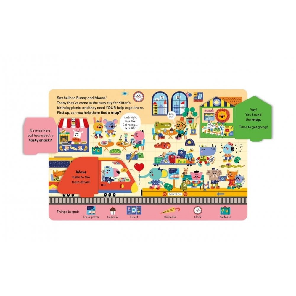 PEEK + PLAY CITY - BOARD BOOK (2 YEARS+)