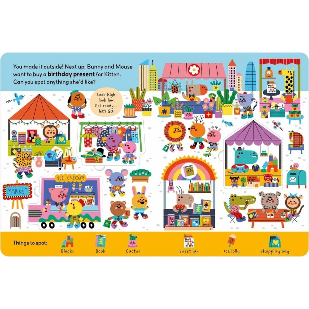 PEEK + PLAY CITY - BOARD BOOK (2 YEARS+)