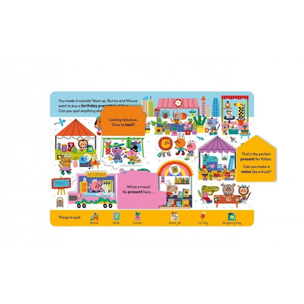 PEEK + PLAY CITY - BOARD BOOK (2 YEARS+)
