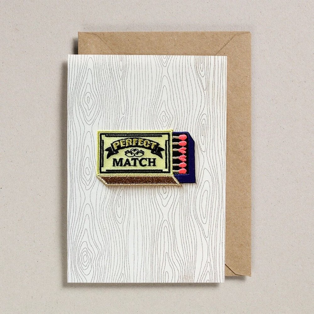 MATCHES - IRON ON PATCH CARD