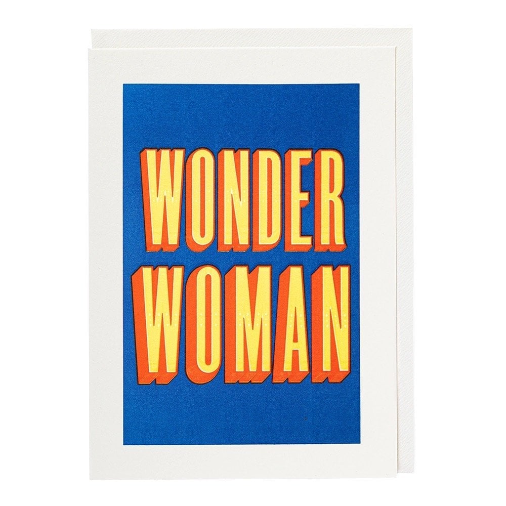 WONDER WOMAN CARD