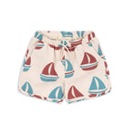 ASNOU SEERSUCKER SWIM SHORTS - AHOY