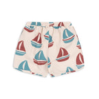 ASNOU SEERSUCKER SWIM SHORTS - AHOY
