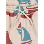 ASNOU SEERSUCKER SWIM SHORTS - AHOY