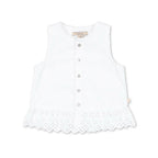 EVELINA TOP - WHITE