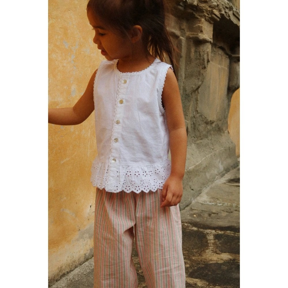 EVELINA TOP - WHITE