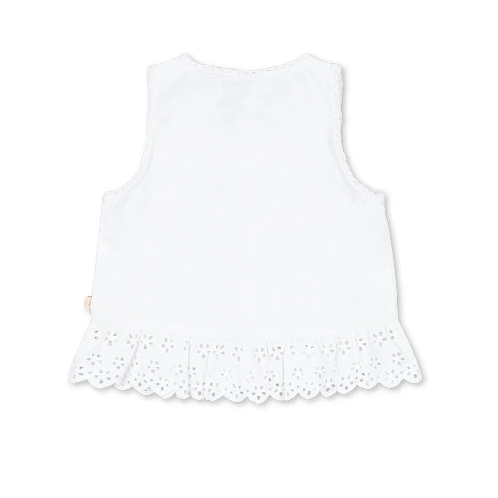 EVELINA TOP - WHITE