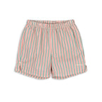 ASNOU SWIM SHORTS - BLUSH STRIPE