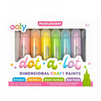 8 DOT A LOT DIMENSIONAL CRAFT PAINT - PEARLESCENT