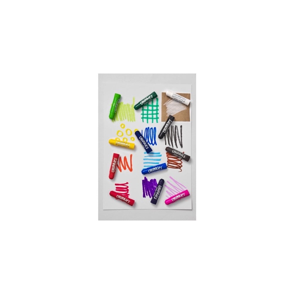 CHUNKIES PAINT STICKS - 6 COLOURS PASTEL