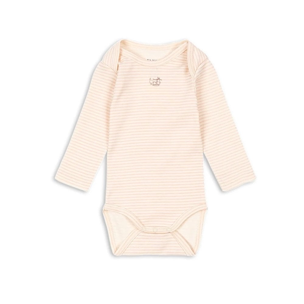 FIO STRIPE LONG SLEEVE BODY - TEA STRIPE