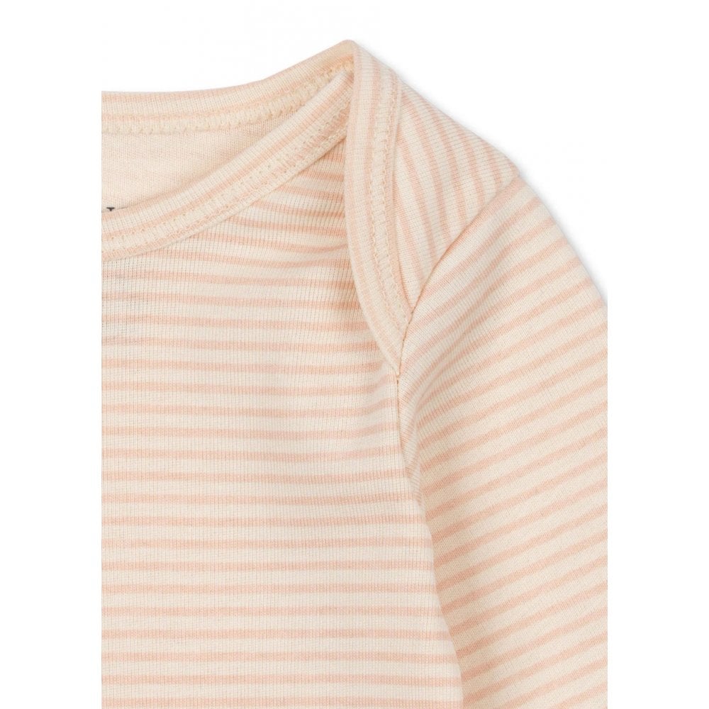 FIO STRIPE LONG SLEEVE BODY - TEA STRIPE