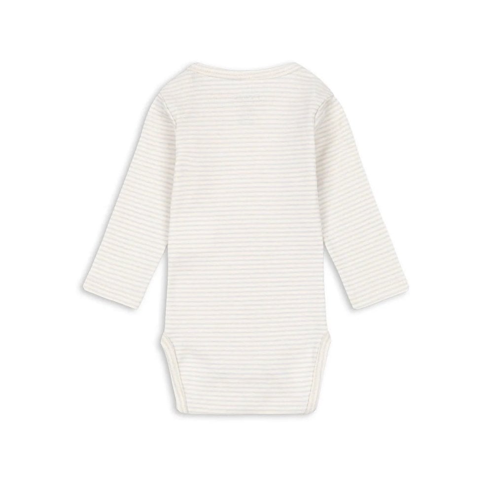 FIO STRIPE LONG SLEEVE BODY - TEA STRIPE