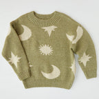 COZMO MOON STARS SWEATER - MATCHA