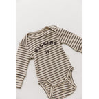 MILKING IT COCO STRIPE BODYSUIT
