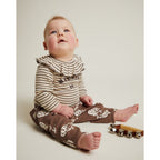 MILKING IT COCO STRIPE BODYSUIT