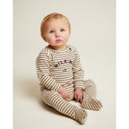 MILKING IT COCO STRIPE ONESIE