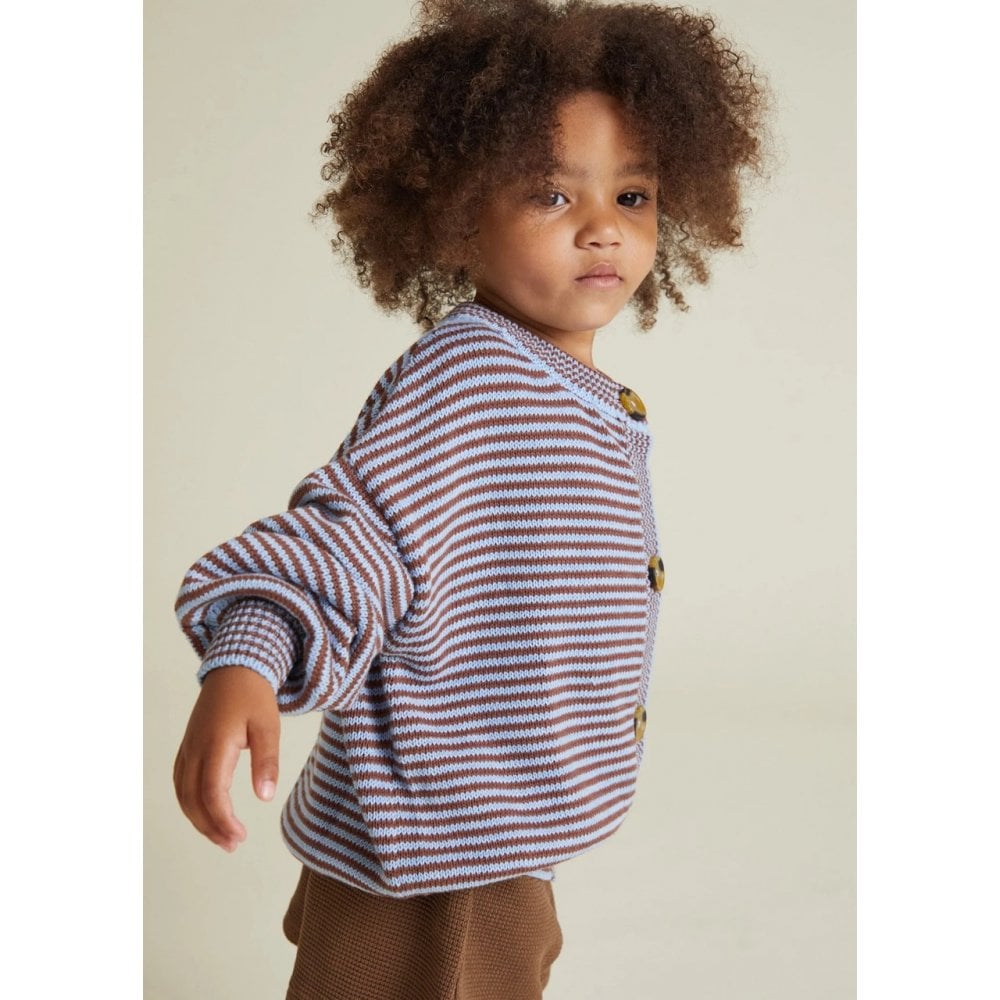 EMIL COCO SKY STRIPE CARDIGAN