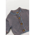 EMIL COCO SKY STRIPE CARDIGAN