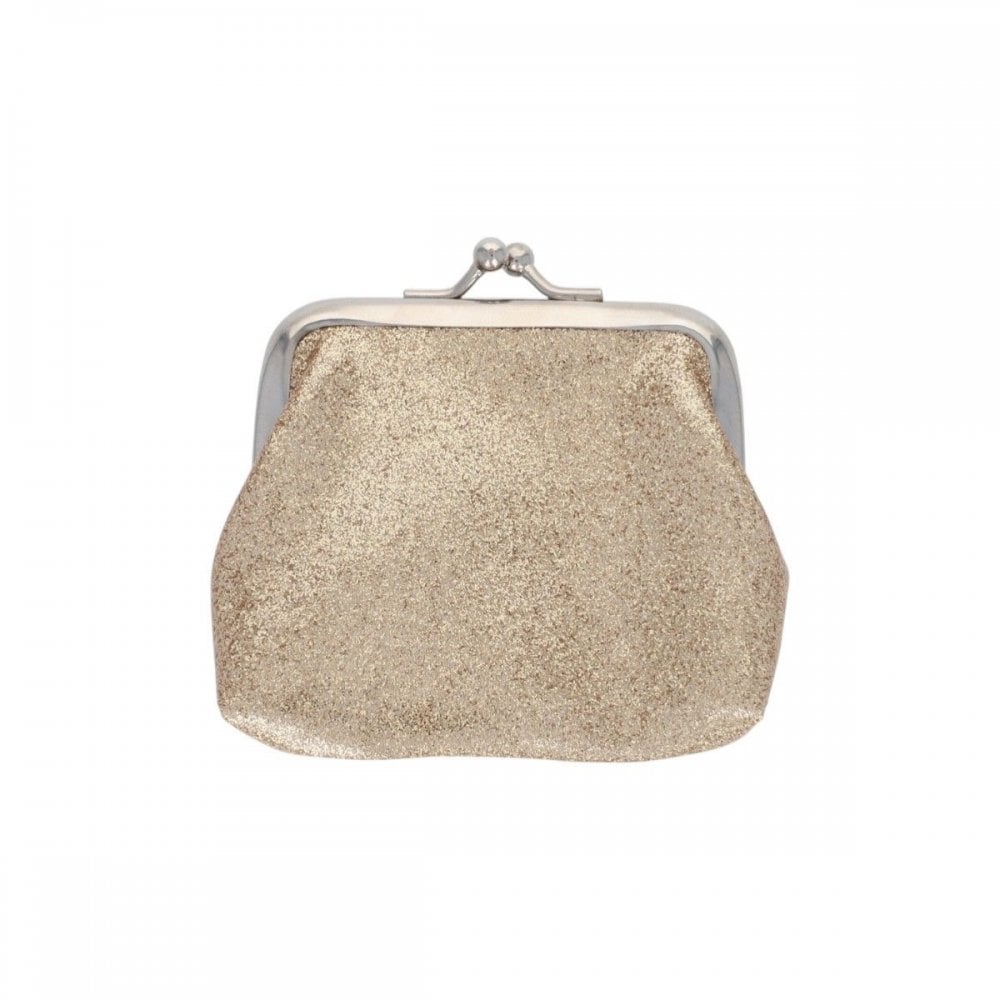 GOLD GLITTER COIN PURSE
