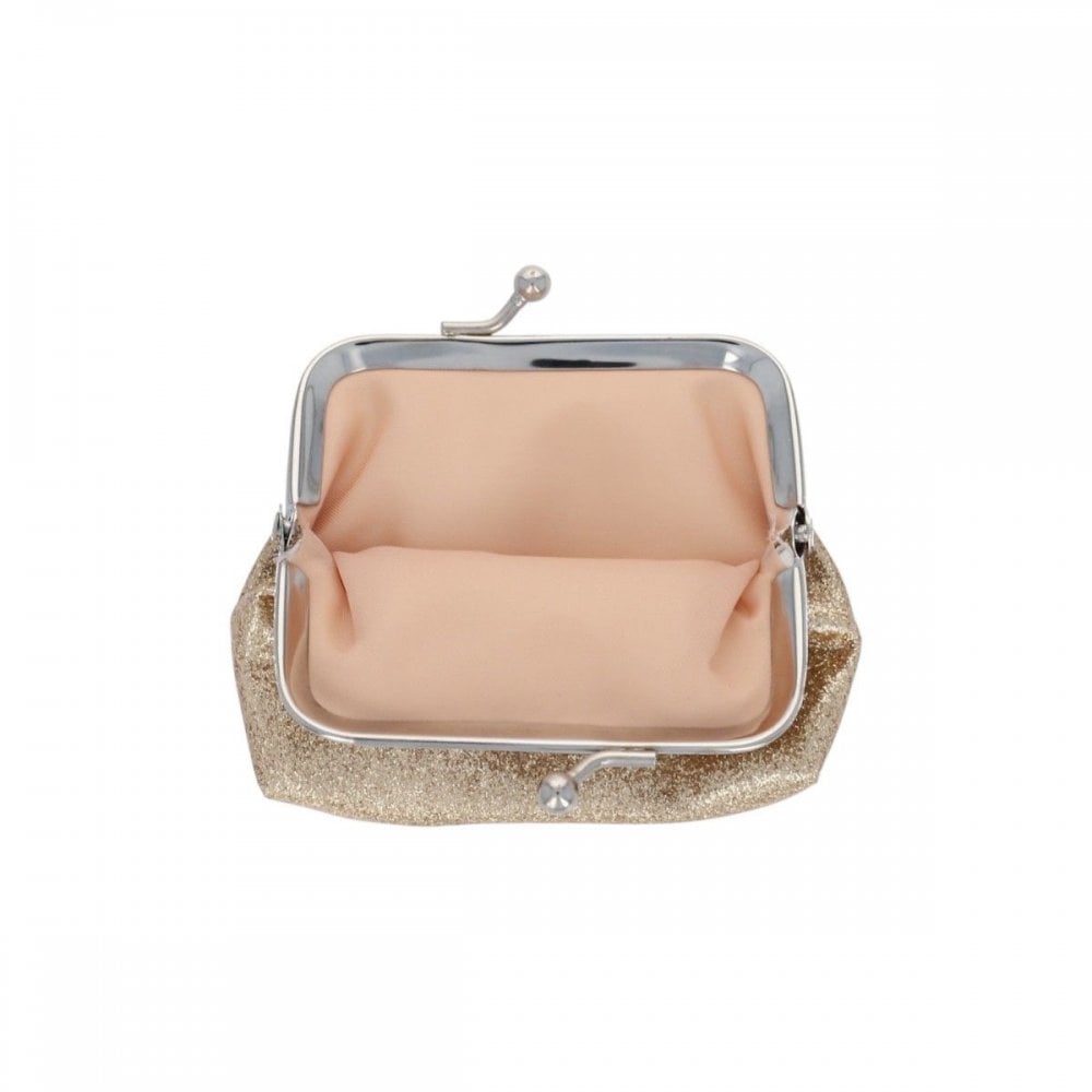 GOLD GLITTER COIN PURSE