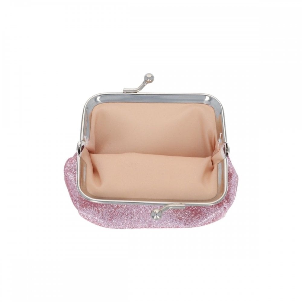 ROSE GLITTER COIN PURSE
