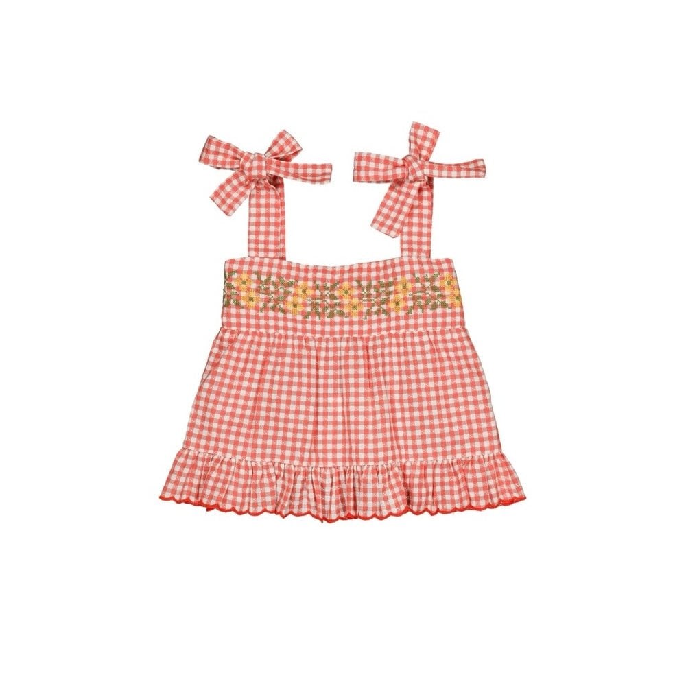 LUCIE BLOUSE - EMBERGLOW