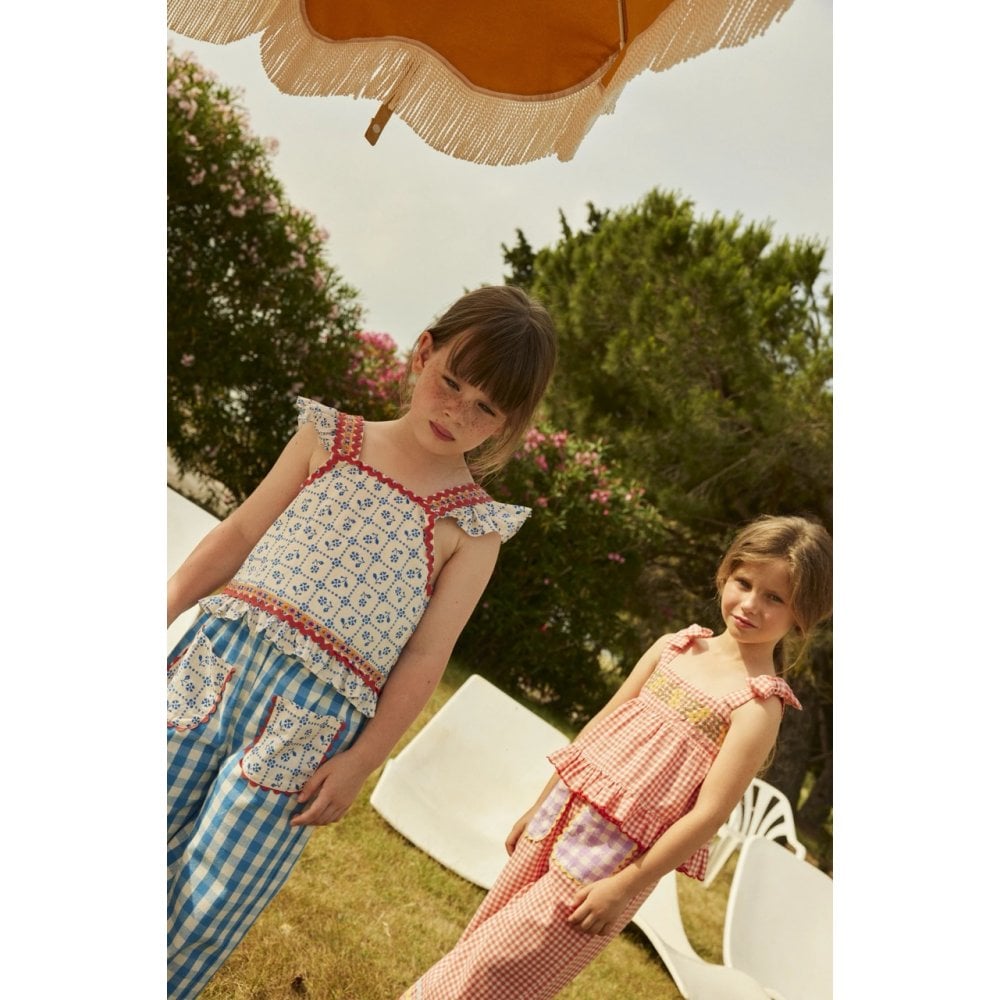 LUCIE BLOUSE - EMBERGLOW