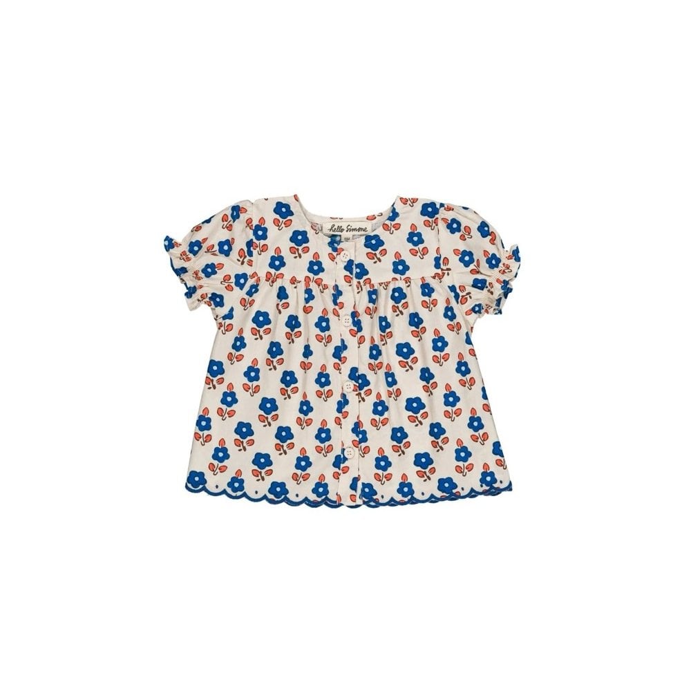 LANA BABY BLOUSE - SABLET BLUE