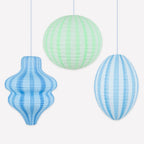 HANGING LANTERNS  - BLUE