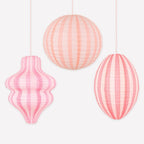 HANGING LANTERNS  - PINK
