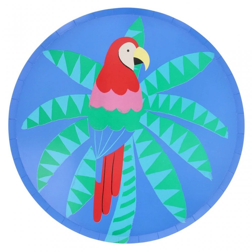 8 JUNGLE JAMBOREE PLATES
