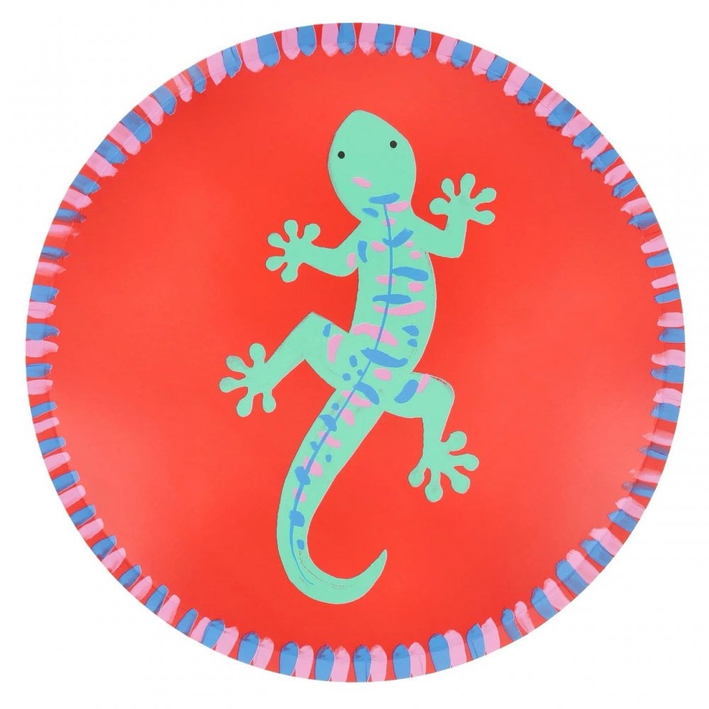 8 JUNGLE JAMBOREE PLATES