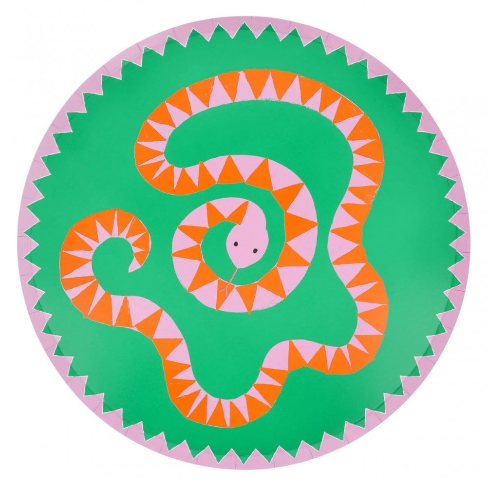 8 JUNGLE JAMBOREE PLATES