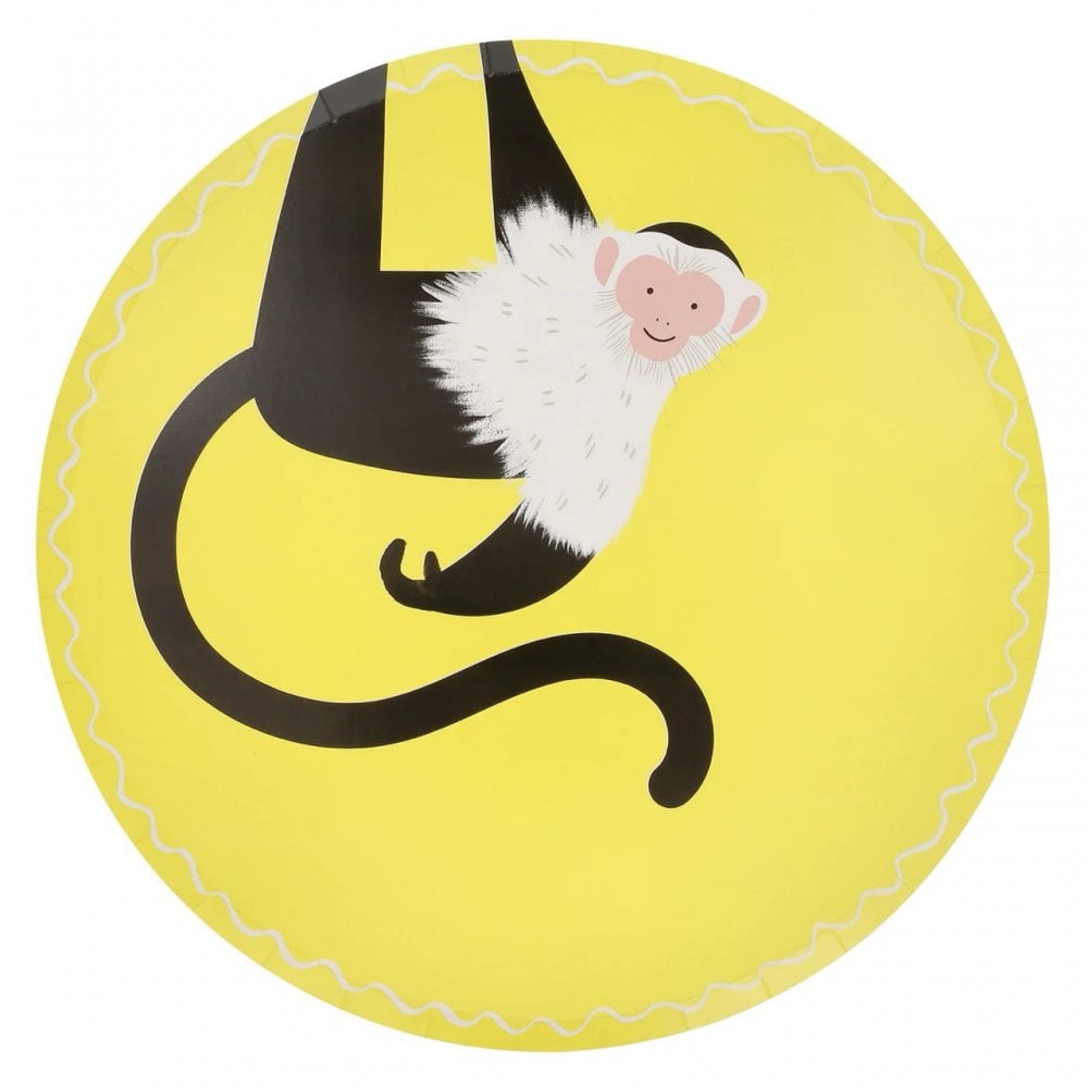 8 JUNGLE JAMBOREE PLATES