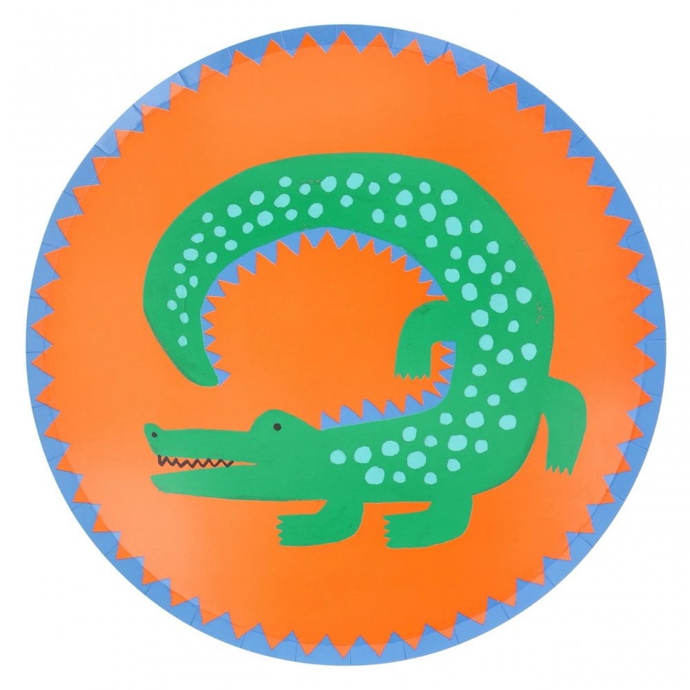 8 JUNGLE JAMBOREE PLATES