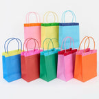 8 BRIGHT FRINGE PARTY BAGS