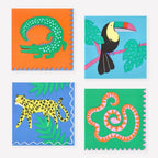 16 JUNGLE JAMBOREE NAPKINS