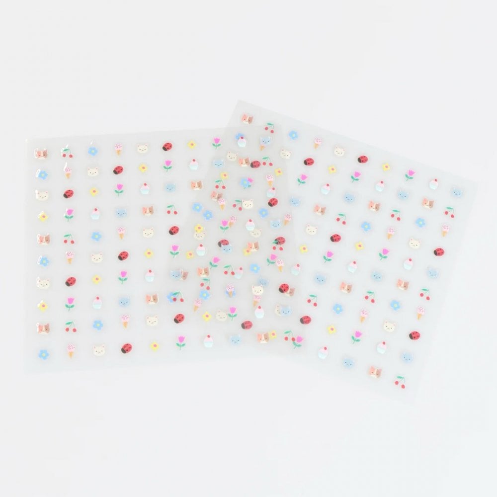 KITTEN CLUB NAIL STICKERS