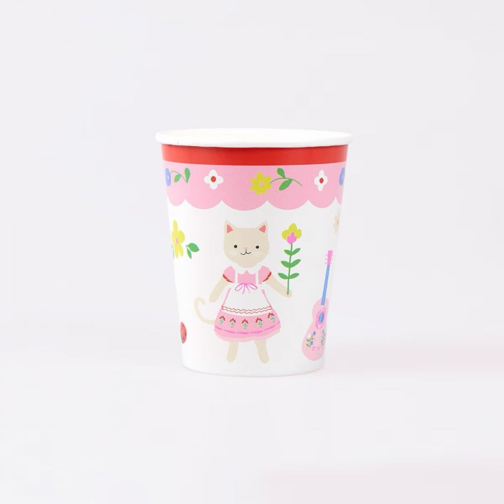 8 KITTEN CLUB CUPS