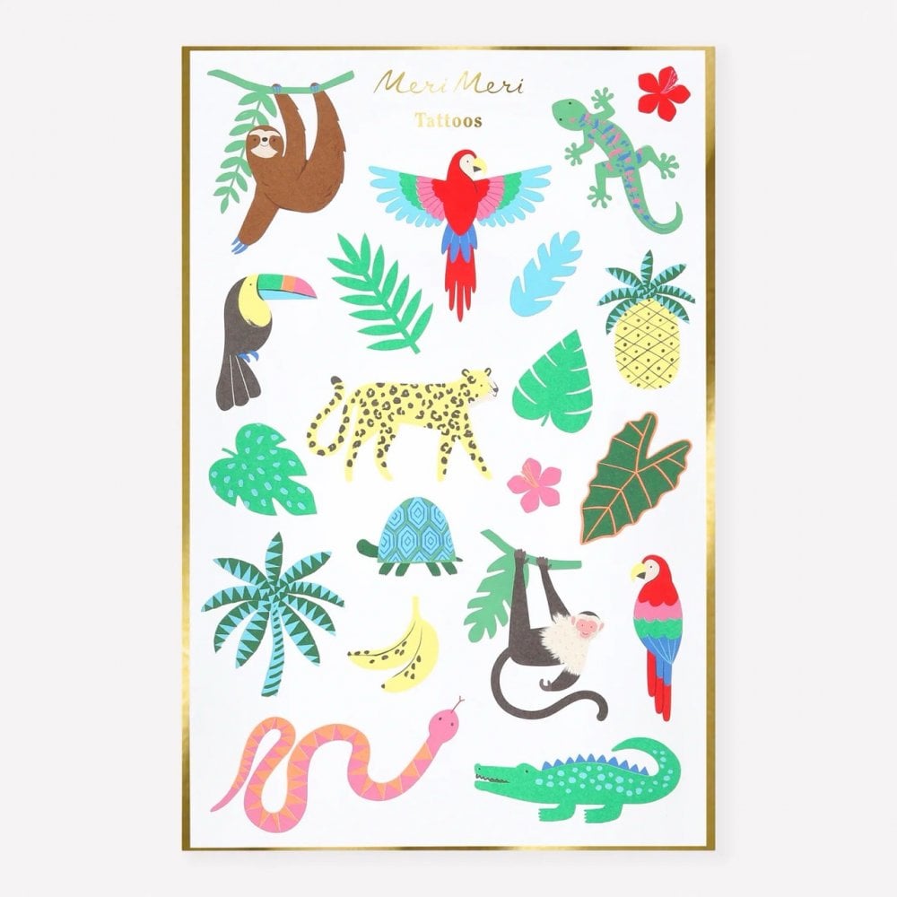 JUNGLE JAMBOREE TATTOOS