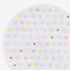 FLOWER POWER NAIL STICKERS
