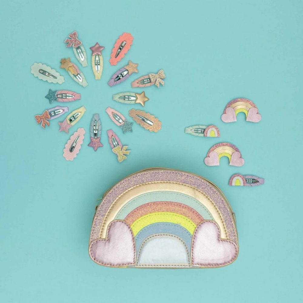 SCALLOPED EDGE MINI CLIC CLAC HAIR CLIPS