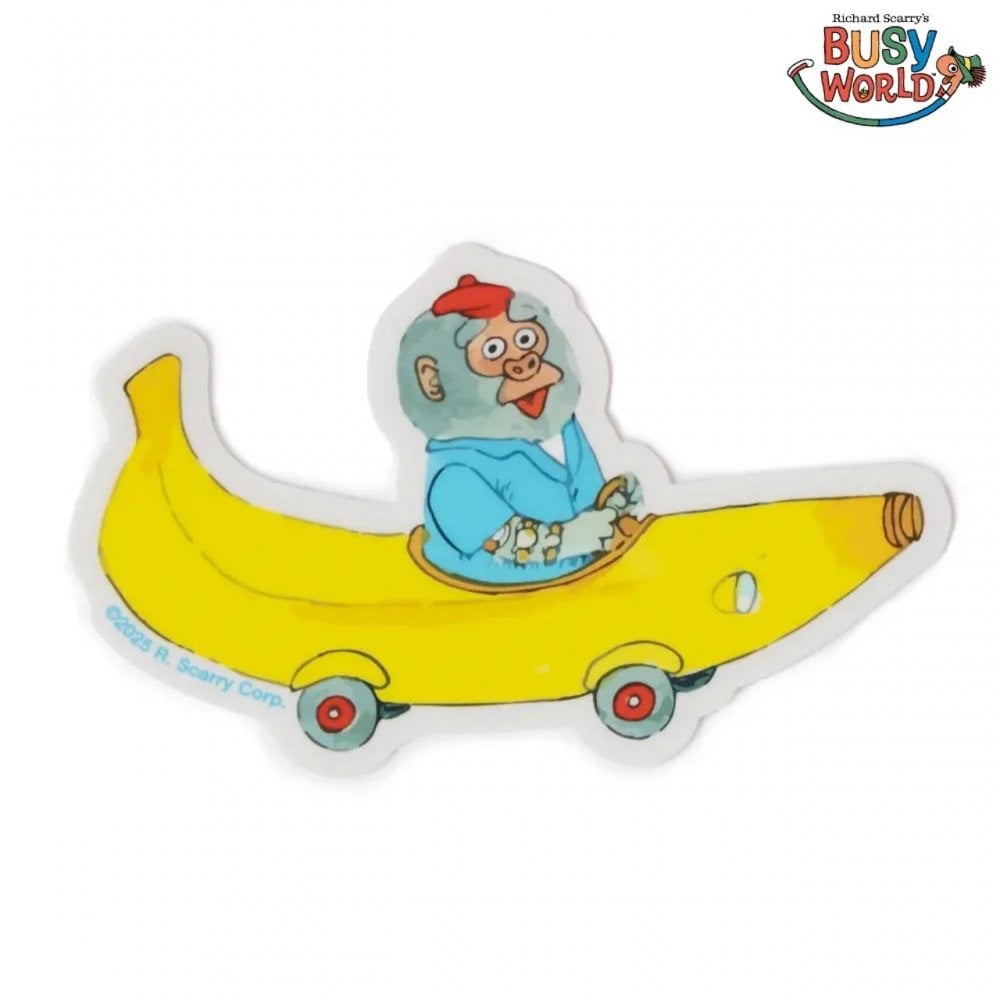 BANANA CAR STICKER