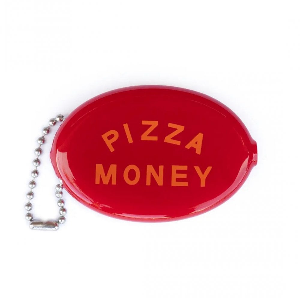 COIN POUCH KEY CHAIN - PIZZA MONEY