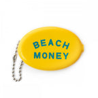 COIN POUCH KEY CHAIN - BEACH MONEY