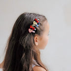 RED CHERRIES MINI HAIR CLIPS