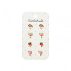 CARNIVAL CLIP ON EARRINGS